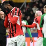 leao deluso in milan-feyenoord
