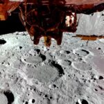 La superficie lunare