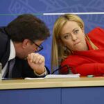 Giorgia Meloni e Giorgetti