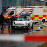 Il luogo della tragedia a monaco di baviera