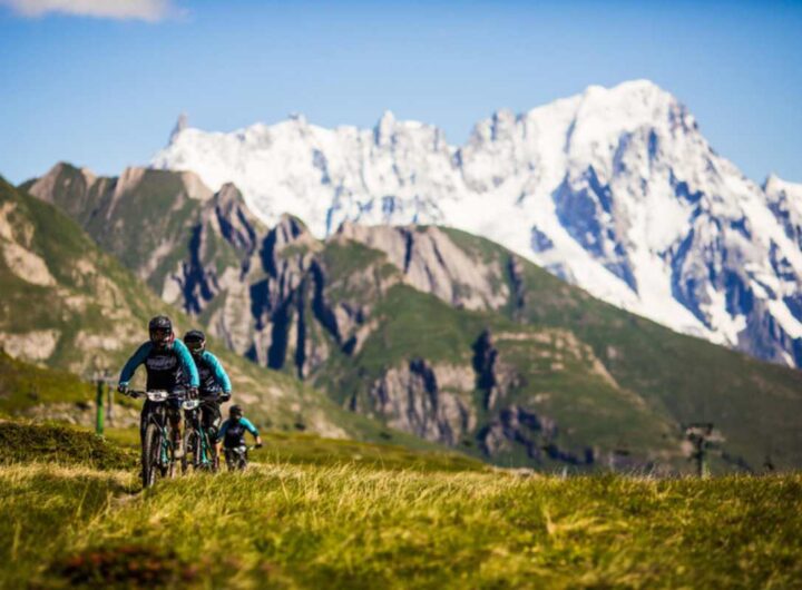 andare in mountain bike in montagna