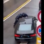 L'uomo che a Parma investe due agenti di polizia locale