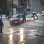 Pioggia sulle strade