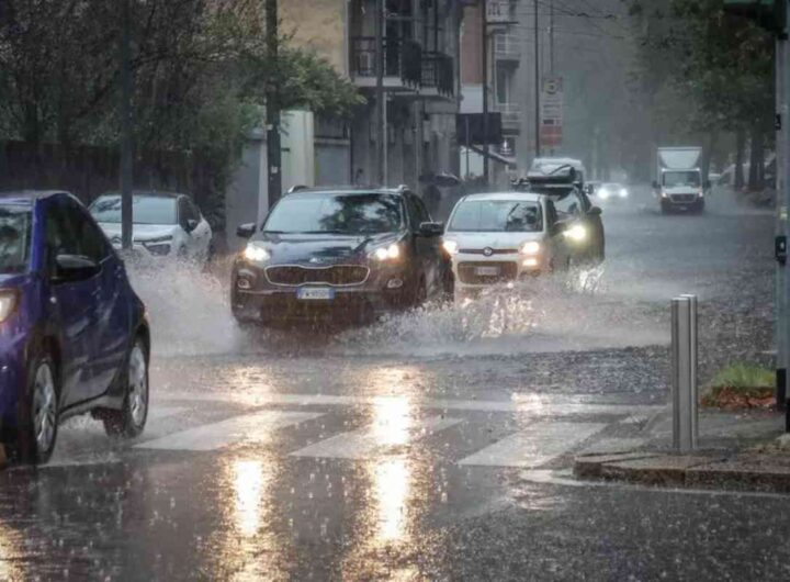 Pioggia sulle strade