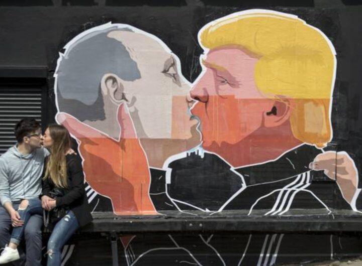 bacio trump putin