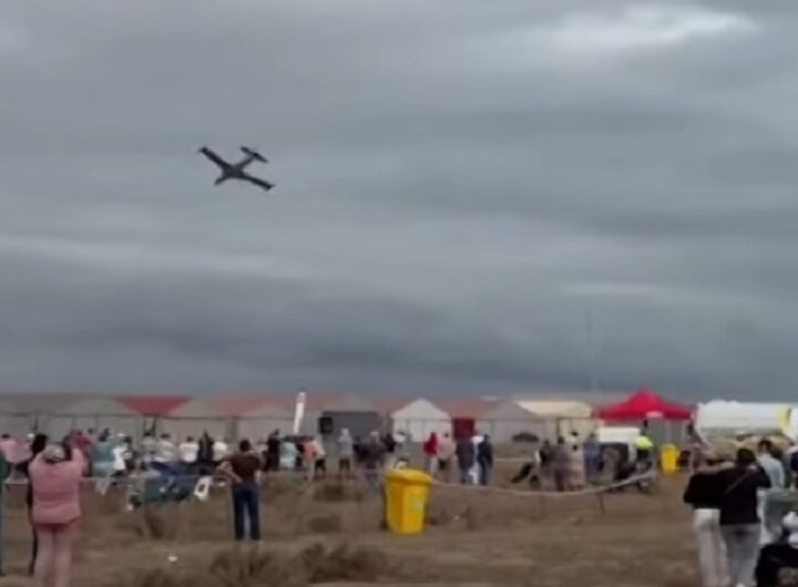 Le immagini del tragico incidente aereo in Sudafrica