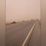 Violenta tempesta di sabbia in New Mexico