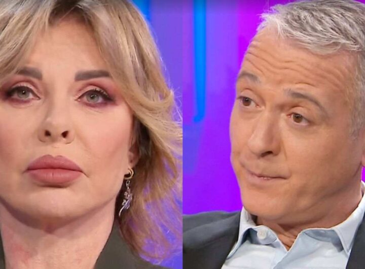 Diaco furioso con Alba Parietti