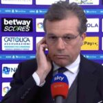 Giuntoli a Sky dopo Fiorentina-Juve
