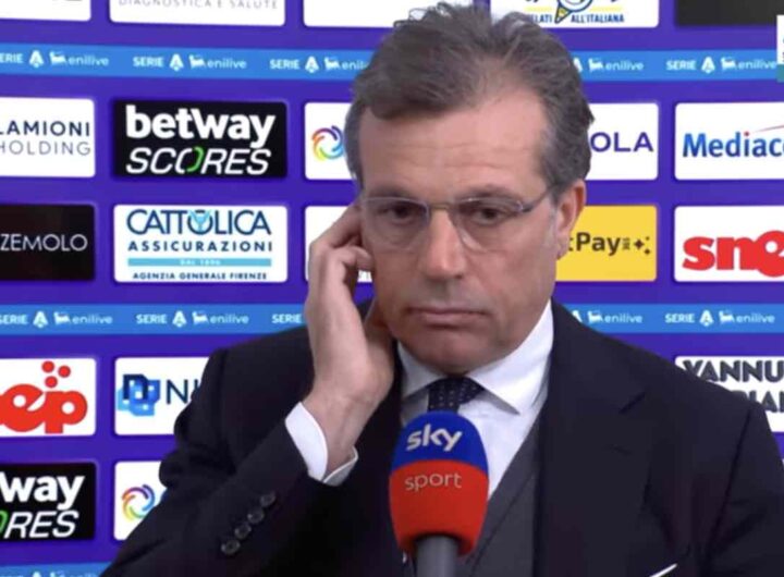 Giuntoli a Sky dopo Fiorentina-Juve