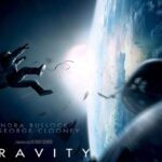 La locandina del film Gravity, di Alfonso Cuarón