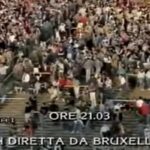 La diretta dallo stadio Heysel durante i momenti della tragedia