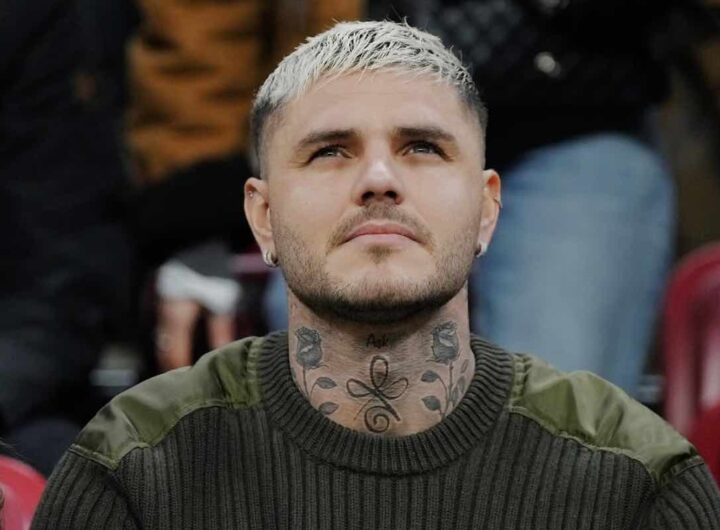 Mauro Icardi allo stadio