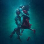 La locandina del film La forma dell'acqua, di Guillermo del Toro