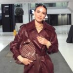 Diletta Leotta arriva all'allianz per Juve-Atalanta