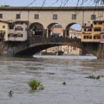 L'Arno in piena