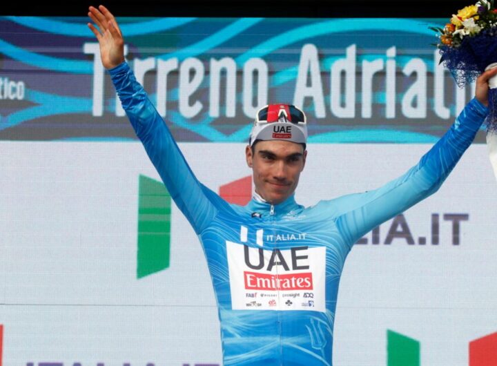 Tirreno-Adriatico: Ayuso ha vinto la Corsa dei Due Mari, secondo Ganna, Jonathan Milan primo a San Benedetto