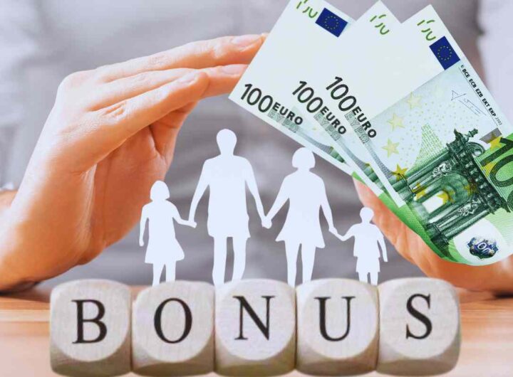 bonus famiglie da 300 euro