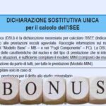 bonus per determinati isee