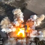 capsula spaziale starlink esplosione in volo