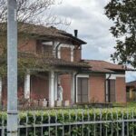 La casa dove è avvenuto il delitto