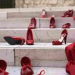 Scarpe rosse contro il femminicidio