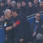 fonseca testa a testa con arbitro