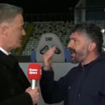 gattuso litiga con giornalista