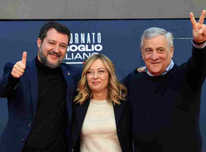 Salvini, Meloni, Tajani