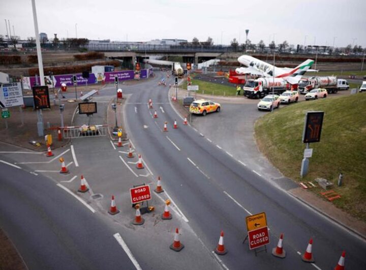 L'aeroporto di Londra