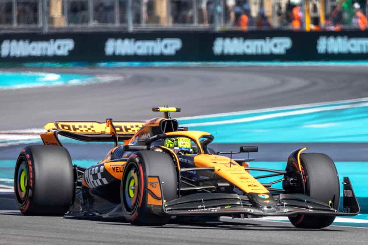 Formula 1, Verstappen domina a Las Vegas ma Norris ipoteca il mondiale, delusione Ferrari, nella foto lando Norris