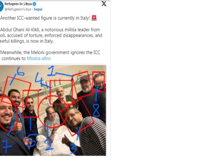 al-Kikli, il trturatore libico è a Roma