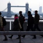 londinesi a passeggio