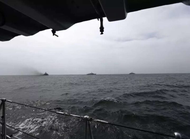 Una foto del Mar Nero in guerra