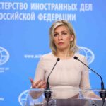 Maria Zakharova, la portavoce del ministero degli Esteri russo