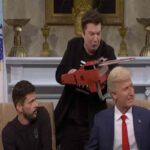 La parodia dell'incontro tra Zelensky e Trump