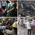 Le foto del terremoto avvenuto in Myanmar