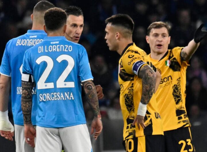una foto dell'ultimo napoli-inter di serie a