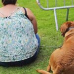 cane con la sua padrona