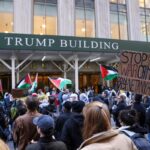 protesta contro trump