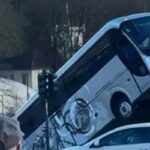 Torino, il video del pullman turistico che precipita nel Po