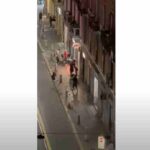 Rissa a Milano in via Padova