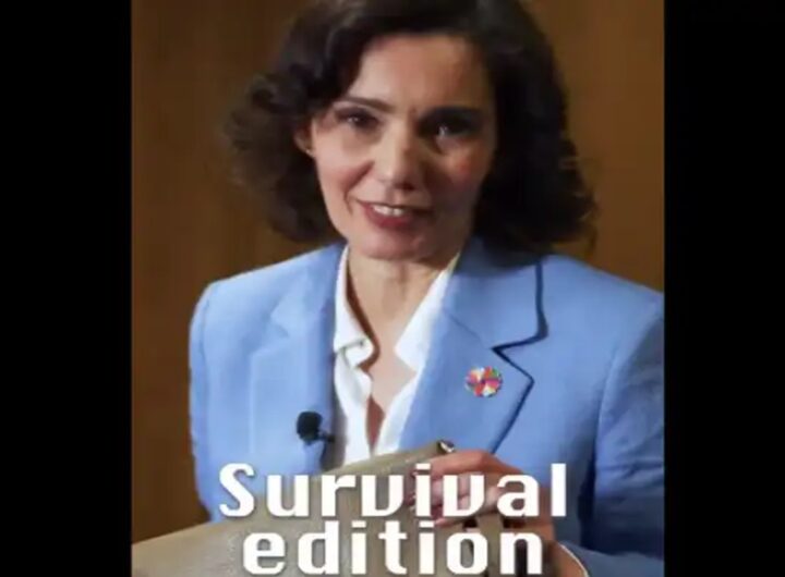 Lla commissaria europea per la Gestione delle crisi (qualsiasi cosa voglia dire) Hadja Lahbib