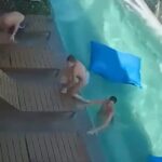 terremoto bangkok turisti in piscina