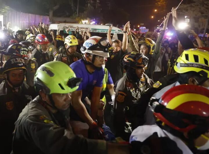 Terremoto in Myanmar, le prime foto