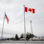 bandiere canada e usa