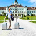 vacanza sul castello con lago