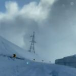 valanga sull'himalaya