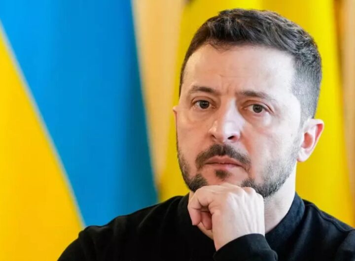 Il presidente dell'Ucraina Zelensky