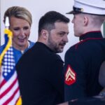 zelensky dalla Ucraina alla casa bianca da trump